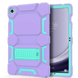 Purple and Teal For Samsung A8 10.5 Tablet Case With Kickstand NWOT
